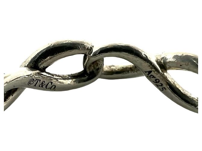 Tiffany & Co Tiffany Vintage Infinity Narrow Band Ring Silber - Ansicht 3
