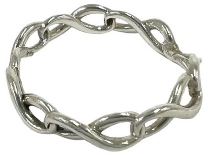 Tiffany & Co Tiffany Vintage Infinity Narrow Band Ring Silber - Ansicht 5