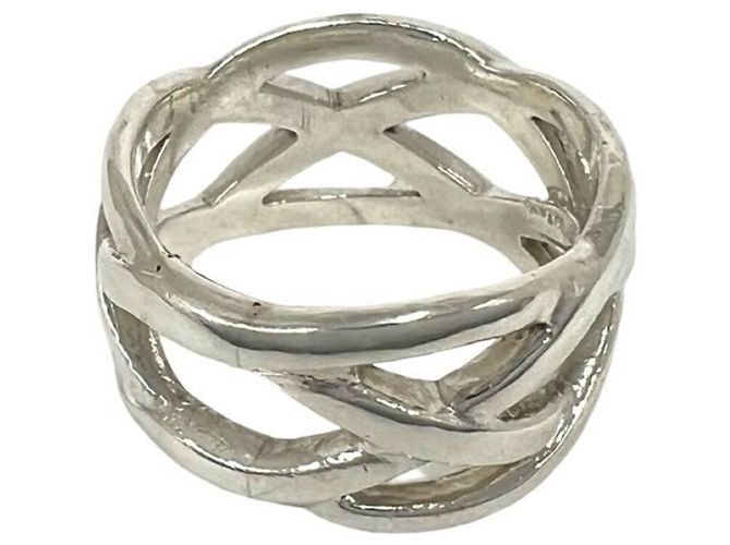 Tiffany & Co Tiffany Vintage Celtic Knot Ring Silber - Ansicht 4