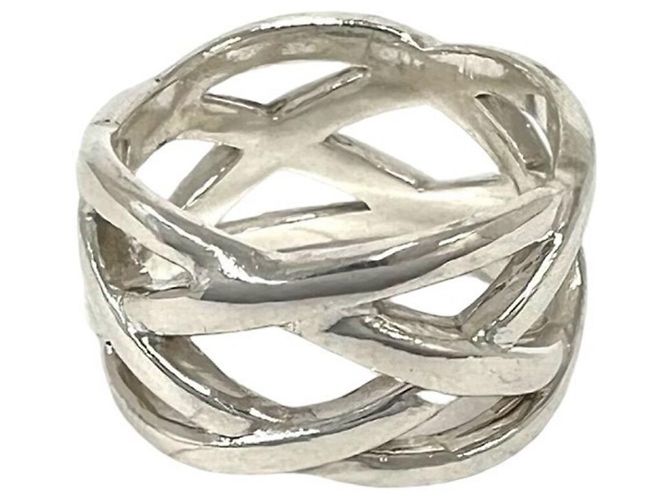 Tiffany & Co Tiffany Vintage Celtic Knot Ring Silber - Ansicht 6