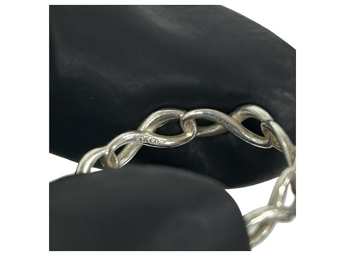 Tiffany & Co Tiffany Vintage Infinity Band Ring Silber - Ansicht 3