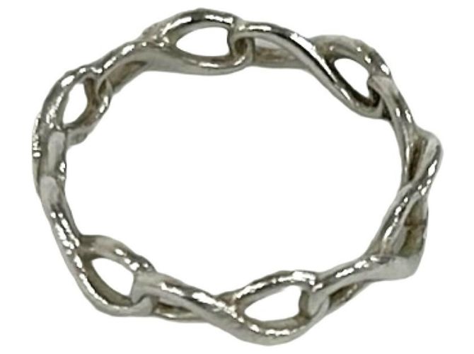 Tiffany & Co Tiffany Vintage Infinity Band Ring Silber - Ansicht 5