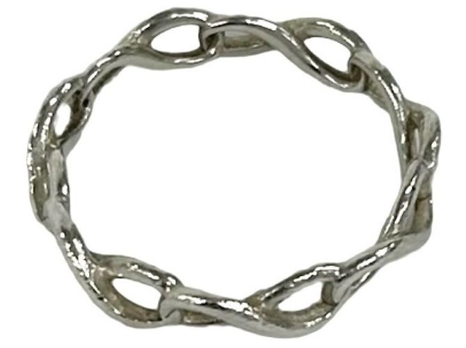 Tiffany & Co Tiffany Vintage Infinity Band Ring Silber - Ansicht 6