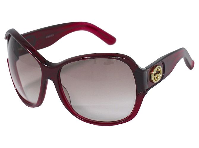 Gafas de sol Gucci Eyewear Interlocking G Roja - vista 5