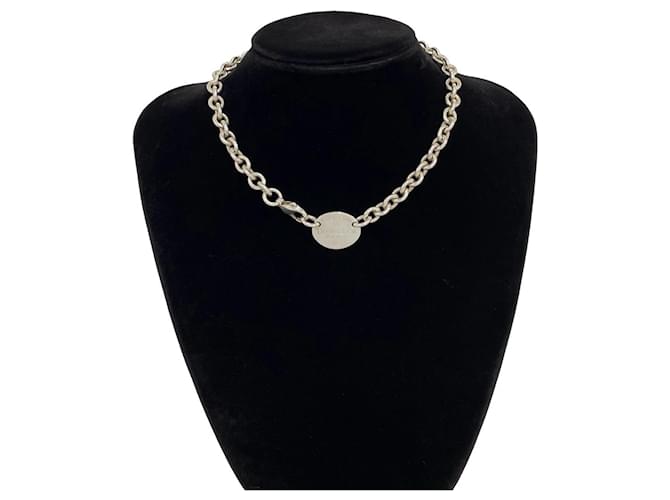 Tiffany & Co Collana Tiffany Return to Oval Argento - vista 2