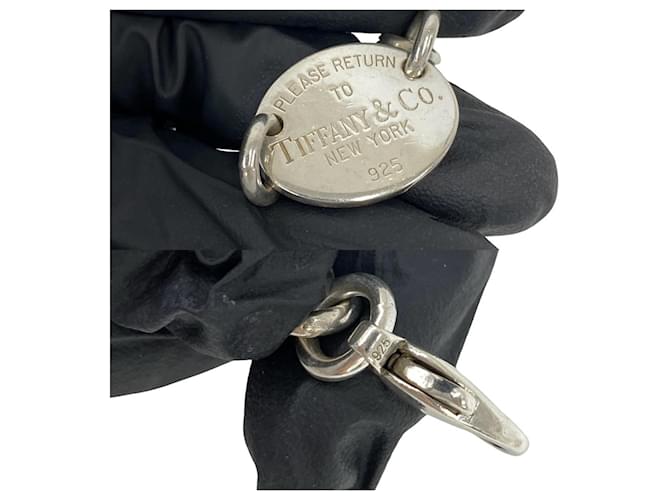 Tiffany & Co Collana Tiffany Return to Oval Argento - vista 3