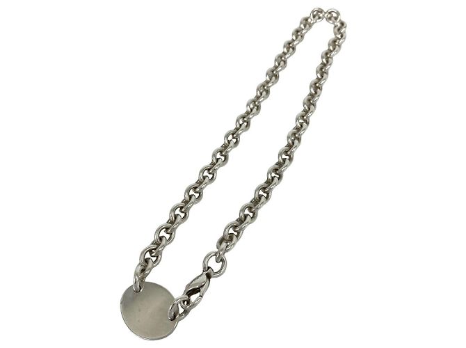 Tiffany & Co Collana Tiffany Return to Oval Argento - vista 6