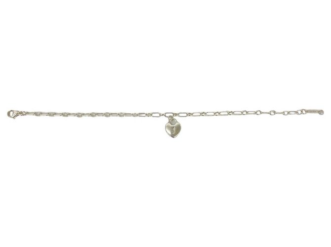 Bracciale a catena con ciondolo a cuore e lucchetto in argento Tiffany & Co. - vista 5