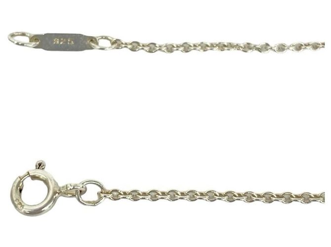 Tiffany & Co Collana Croce Tiffany Vintage Signature Argento D'oro - vista 5