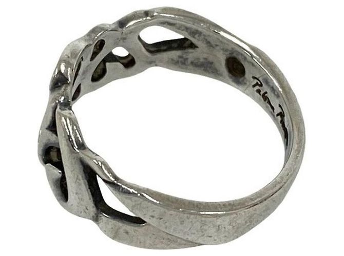Tiffany & Co Anello Tiffany Vintage Loving Heart Argento - vista 3