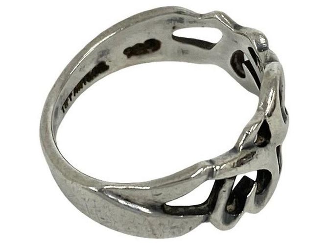 Tiffany & Co Anello Tiffany Vintage Loving Heart Argento - vista 4