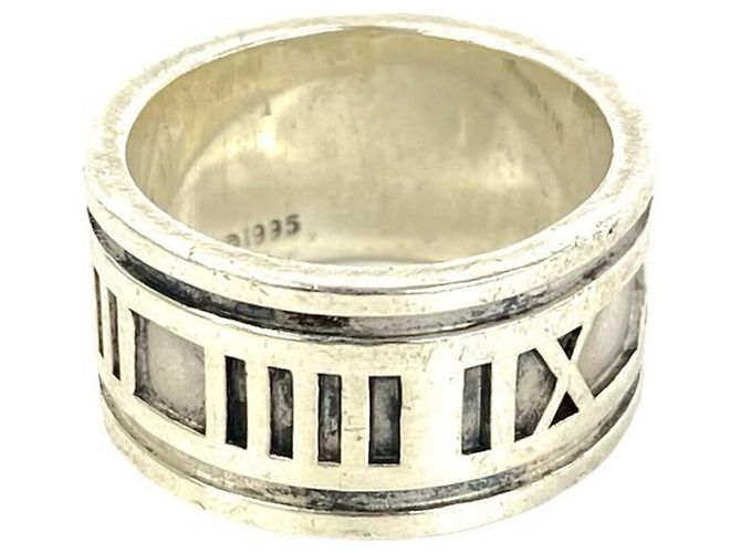 Tiffany & Co. Anello largo Tiffany Atlas Argento - vista 4