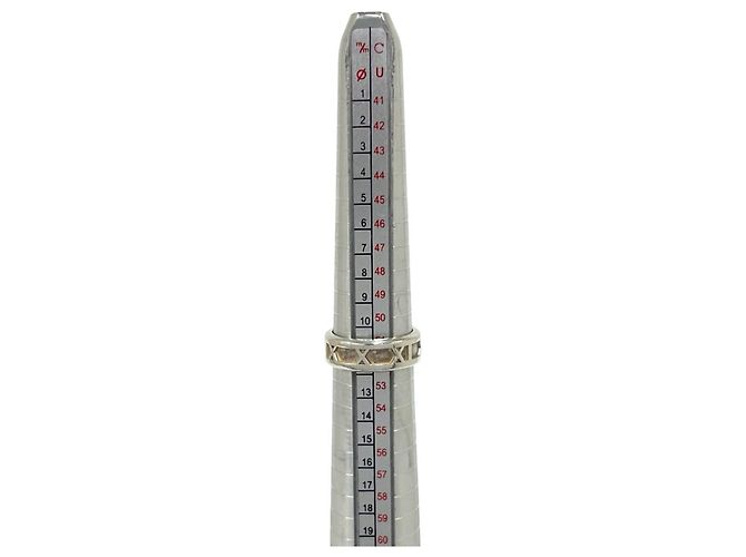 Tiffany & Co Anello Tiffany Vintage Atlas Band Argento - vista 7