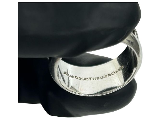Tiffany & Co Tiffany Vintage Atlas Ring Silber - Ansicht 3