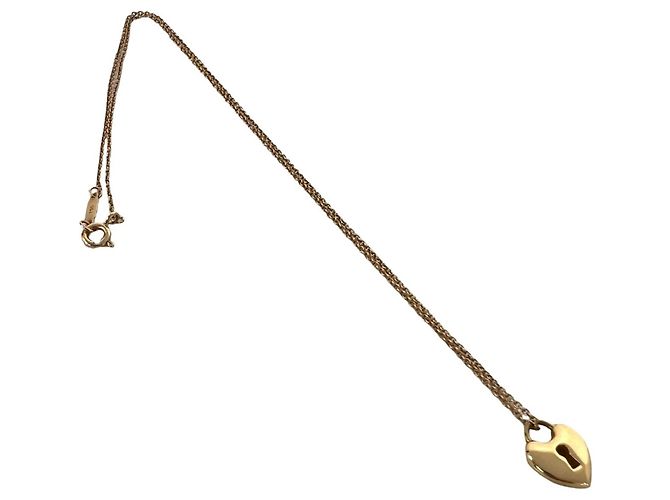Tiffany & Co Collana Tiffany Heart Lock in oro rosa 18K D'oro - vista 6