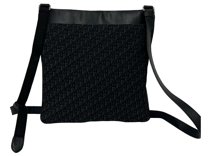 Borsa a tracolla Christian Dior Street Chic Trotter Nero - vista 3