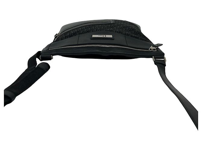 Borsa a tracolla Christian Dior Street Chic Trotter Nero - vista 4