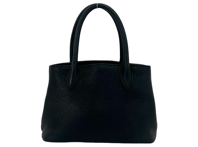Tote Prada Logo Hardware Leder 3-Wege Schultertasche Schwarz - Ansicht 3
