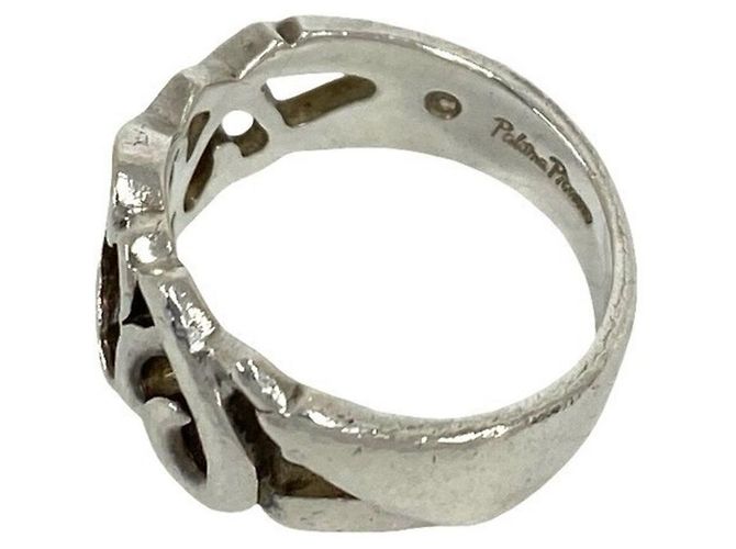Tiffany & Co Anello Tiffany Vintage Loving Heart Argento - vista 4