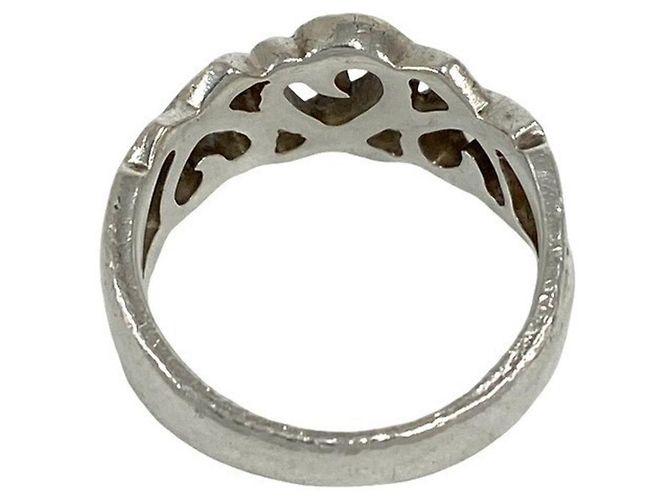 Tiffany & Co Anello Tiffany Vintage Loving Heart Argento - vista 6