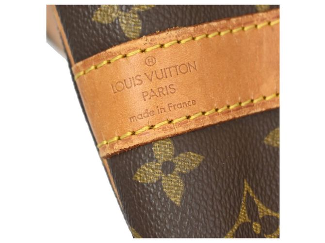 Louis Vuitton Keepall Bandoulière Monogram 60 Marrone - vista 6