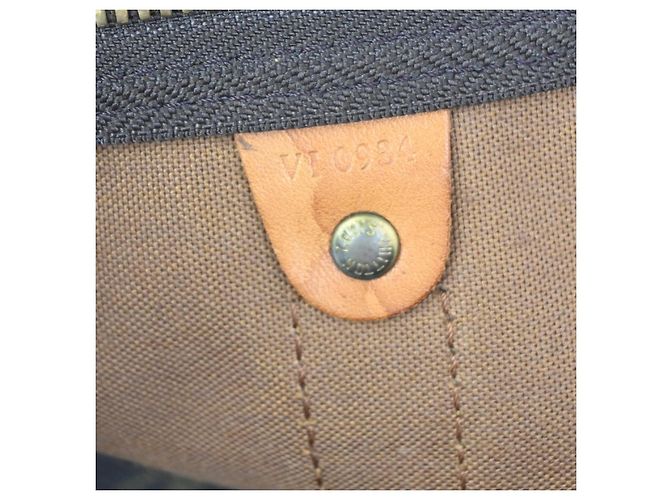 Louis Vuitton Keepall Bandoulière Monogram 60 Marrone - vista 7
