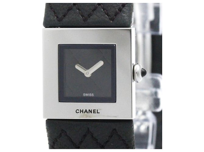 Chanel Matelasse Quartz Stainless Steel and Quilted Leather 19 - Ansicht 4