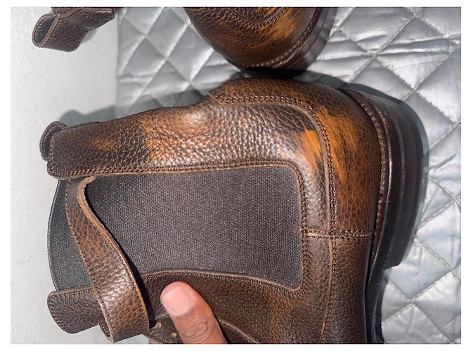 Gucci Brown Leather Chelsea Boots - view 4