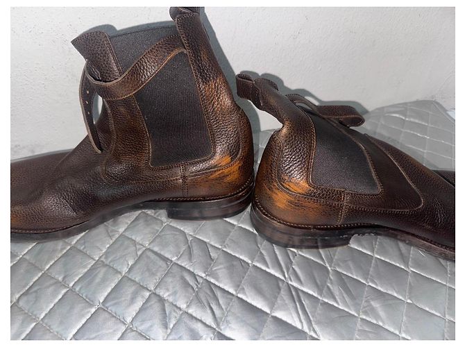 Gucci Brown Leather Chelsea Boots - view 5