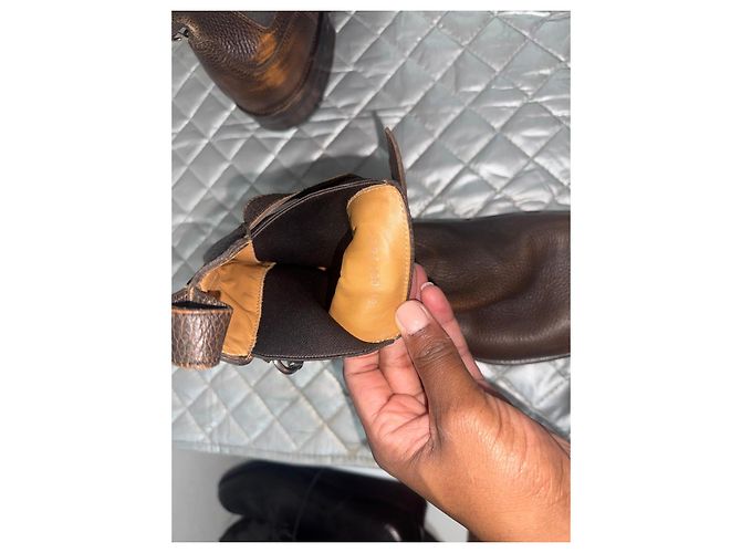 Gucci Brown Leather Chelsea Boots - view 6