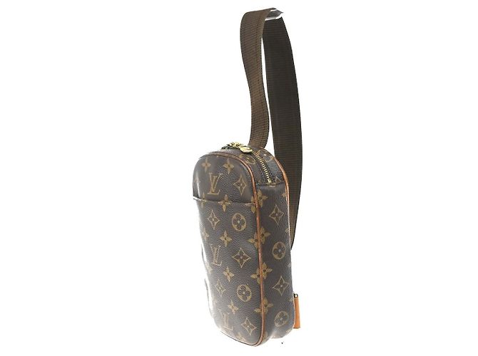 Louis Vuitton Pochette Gange Monogram Canvas Marrone - vista 3