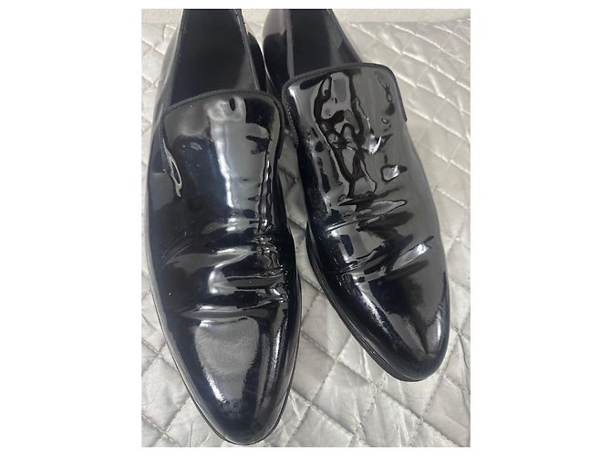 Gucci Mocassini in vernice neri Nero - vista 2