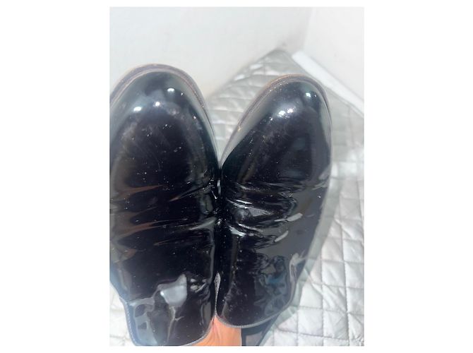 Gucci Mocassini in vernice neri Nero - vista 5