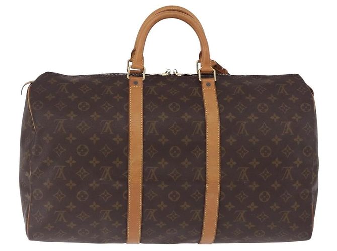 Louis Vuitton Keepall Monogram 50 Marron - vue 2