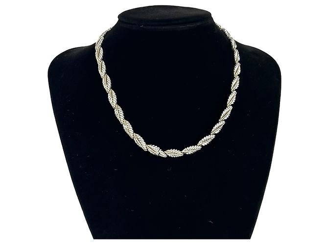 Tiffany & Co Collana Tiffany Natural Leaf Combination Argento D'oro - vista 2