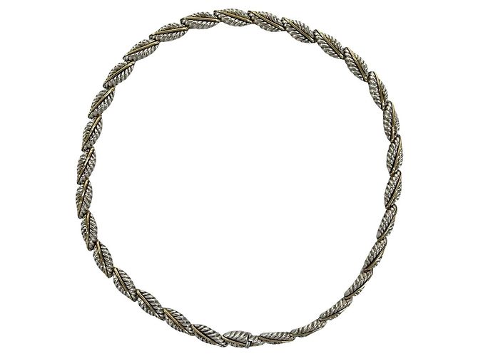 Tiffany & Co Collana Tiffany Natural Leaf Combination Argento D'oro - vista 6