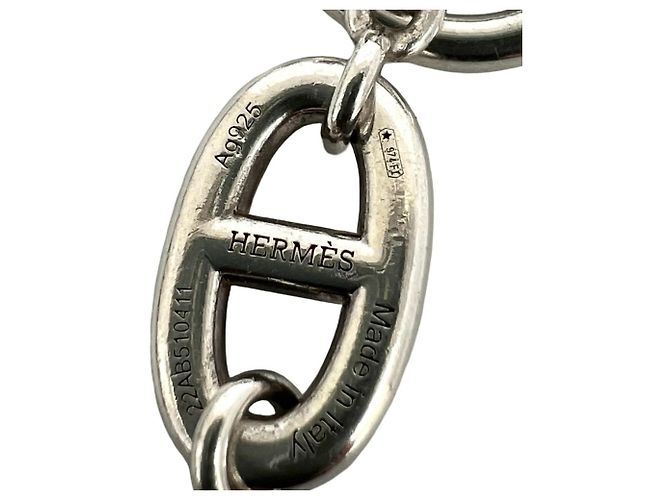 Hermès Collar Hermes Chaine d'Ancre Farandole Plata - vista 3