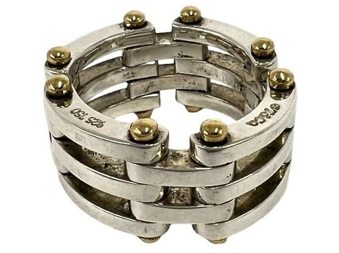 Tiffany & Co. Tiffany Gate Ring Silber Golden - Ansicht 4