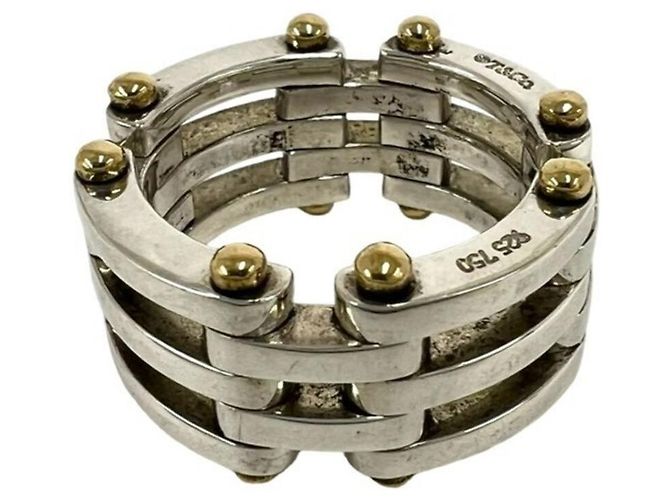 Tiffany & Co. Tiffany Gate Ring Silber Golden - Ansicht 5