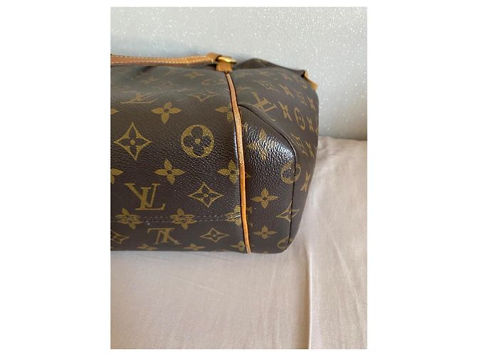 Borsa tote Louis Vuitton Monogram Canvas Artsy MM Marrone Monogramma - vista 5