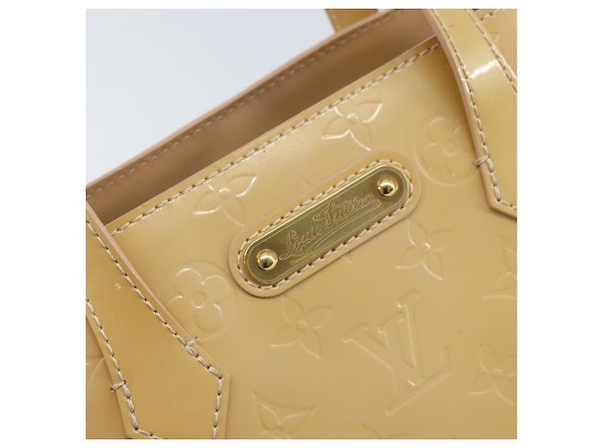 LOUIS VUITTON Monogram Vernis Wilshire PM Hand Bag Broncorail M91452 - vista 17