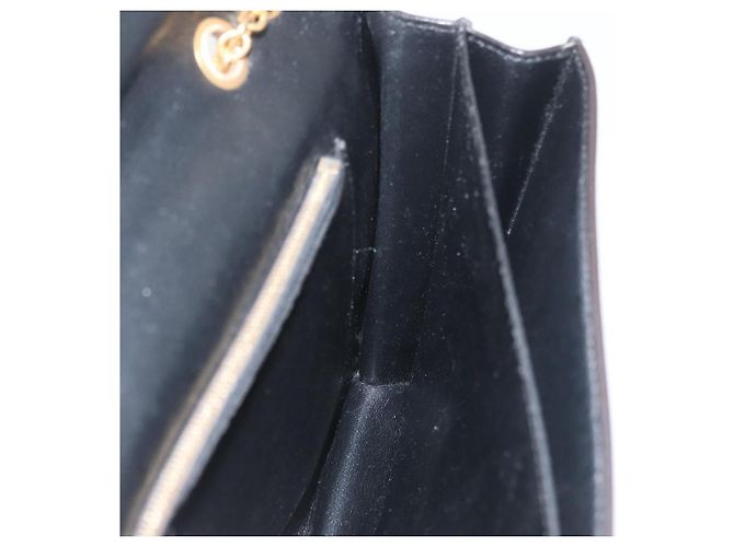 Céline CELINE Large Flap Chain Shoulder Bag Leather Multicolor Gold - vista 19