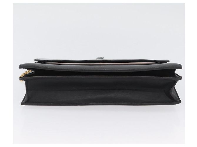 Céline CELINE Large Flap Chain Shoulder Bag Leather Multicolor Gold - vista 5