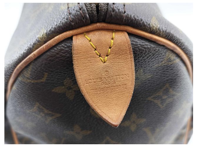 Louis Vuitton Speedy Monogram Canvas 35 Marrone - vista 4