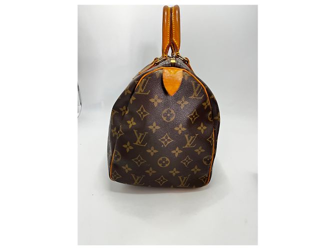 Louis Vuitton Speedy Monogram Canvas 30 Marrone - vista 4