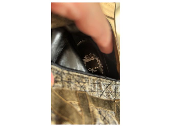 Botas altas para mujer Christian Dior Castaño Gris - vista 2