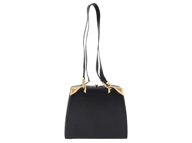 Céline Celine Vintage Leather Medium Nero - vista 2