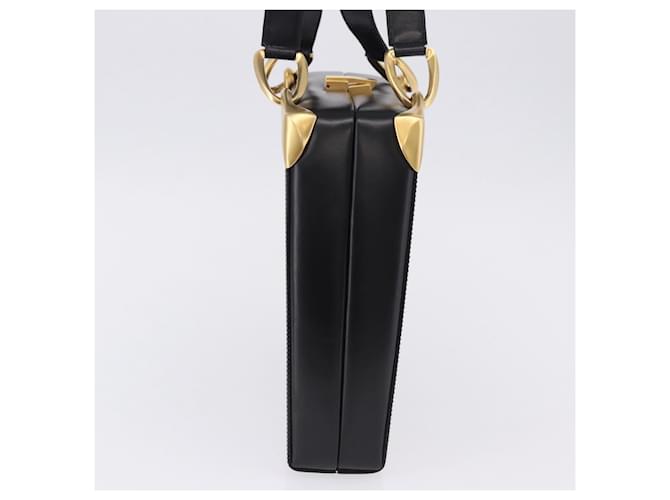 Céline Celine Vintage Leather Medium Nero - vista 3