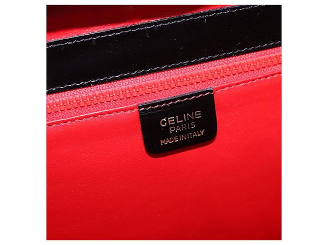 Céline Celine Vintage Leather Medium Nero - vista 6