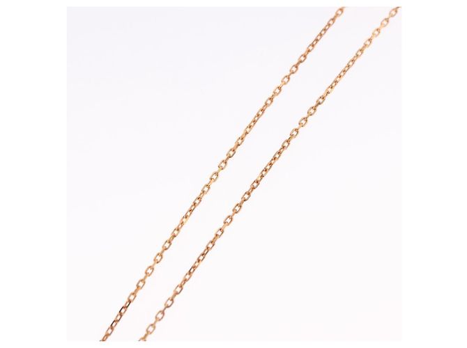 Hermès HERMES Asdu Cool PM Necklace metal Brown Auth 198852V - view 11